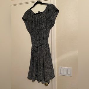 Lauren Conrad Black and White floral dress